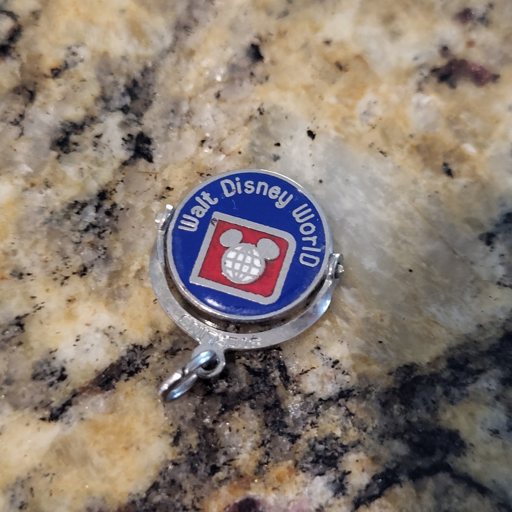 Vintage 1970s Sterling Silver Disney Charm